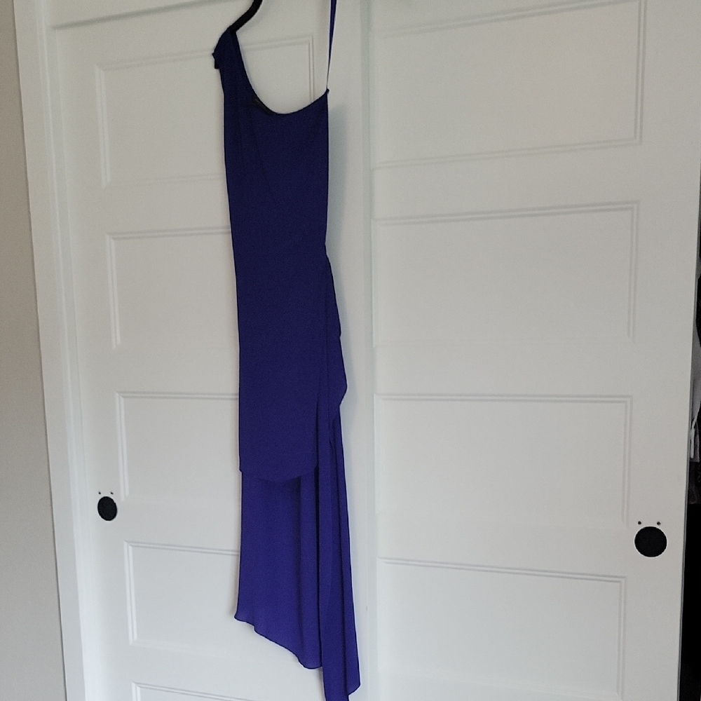BCBGMaxAzria Asymmetrical One Shoulder Sheath Dress